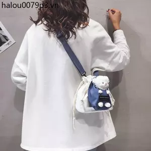 Túi xách nữ vải dễ thương dành cho sinh viên Nhật Bản