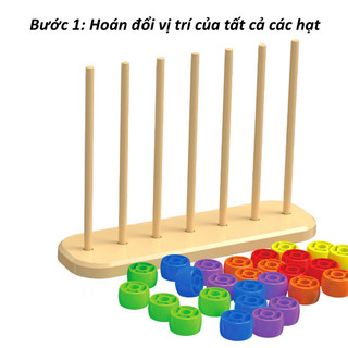 【BabyJoy】Trò chơi xếp chồng theo màu sắc,giáo dục nhận diện và học tập sớm cho trẻ em