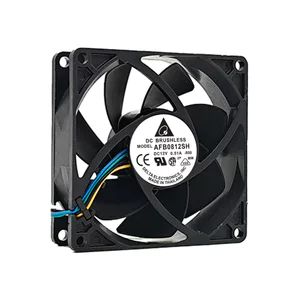 Quạt làm mát máy tính Delta AFB0812SH-9N07YEM 4 dây 12V 0.51 A 8025 8cm