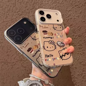 KT Cat Thích Hợp Cho Apple 17Promax Ốp Điện Thoại iPhone16 Vitality Case Nhật Bản Hàn Quốc 15 Phong Cách 1413 / 26.15