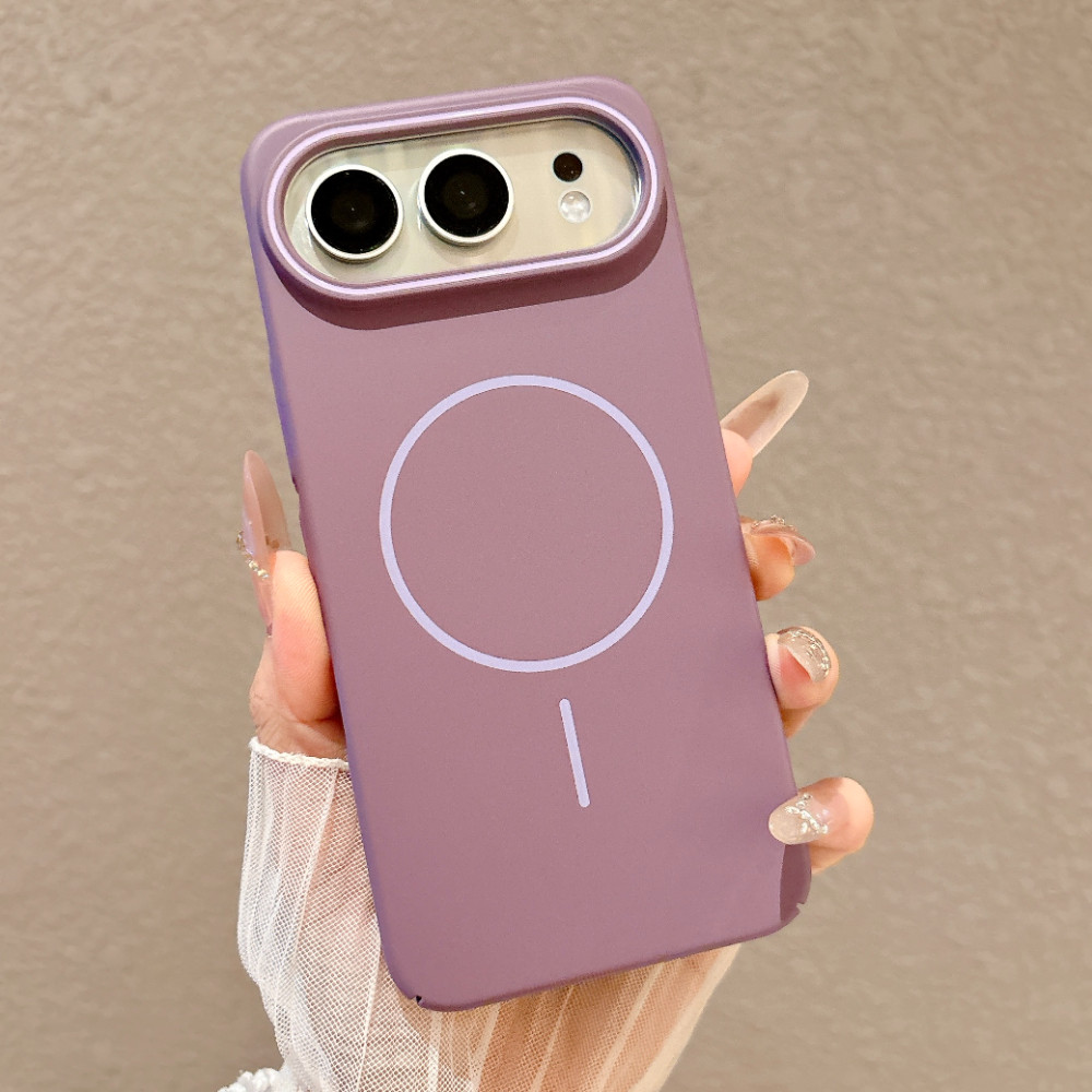 Ốp Điện Thoại Từ Tính PC Cứng Cho Honor 600 Magic 8 7 6 Pro Air Skin Feel Chống Bụi Nút Bảo Vệ Chống Rơi Vỏ Thời Trang Đơn Giản
