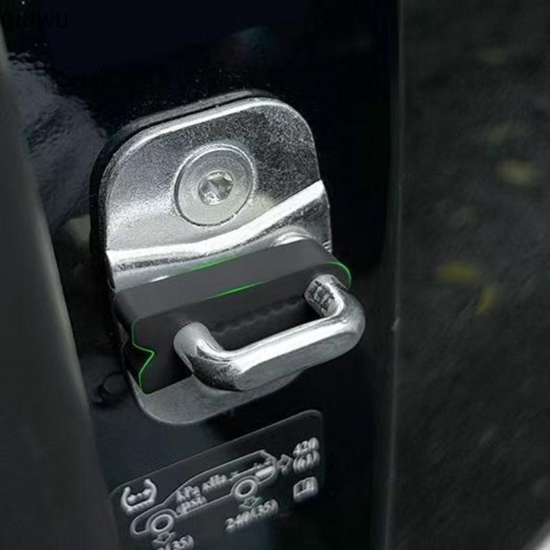 QIUWU 4 Bộ đệm giảm chấn cửa tự động, giảm xóc, giảm tiếng ồn cho A1 A3 Q2 Q3 TT