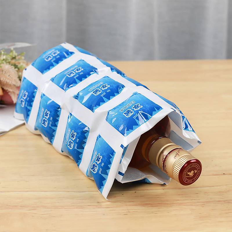JCSYFAC Có Thể Tái Sử Dụng Gel Túi Đá Tự Động Hấp Thụ Nước Cách Nhiệt Băng Pa Đau Lạnh Nén Túi Làm Mát Thực Phẩm Giữ Đá Tươi Pa Mới