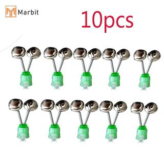 [Mar-T] 10 Cái / bộ Đôi Chuông Xoắn Ốc Câu Cá Cắn Báo Động Ngoài Trời Đêm Cá Chép Cần Câu Đầu Kẹp Dụng Cụ Phụ Kiện