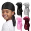 Mượt Durag Cho Trẻ Em Bé Trai Người Lớn Đuôi Dài Mũ Cướp Biển Hip-Hop s Doo Rag Turban Waves Mũ Mũ Mũ Mũ Mũ Mũ Trùm Đầu Pre-Tied Mới
