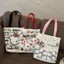 Hoạt Hình Hoạt Hình KT Mèo Canvas Tất Cả Trận Đấu Một Vai Học Sinh Sách Lớp Túi Tote Đi Lại Tote 26.5.15