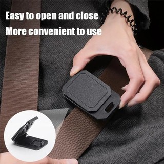 Mới Tam Giác Dây An Toàn Điều Chỉnh Dây An Toàn Ô Tô Khóa Nút Chặn Cổ Bảo Vệ Vai Kẹp