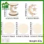 SWEET Gỗ Nến Cho Đồ Trang Trí Ramadan Eid Al-Fitr Candlestis Trang Trí Bàn Đồ Dùng Dự Tiệc Hồi Giáo n