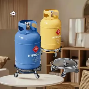 Maybest Đế Xi Lanh Khay Bình Gas Giá Đỡ Bình Gas Xoay Bằng Cố Định Có Bánh Xe Cho Kitche Trong Nhà {VN}