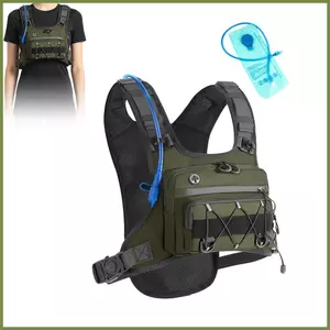 Áo lót dưỡng ẩm cho nam chạy bộ Gói tập ngực chống nước với dây đeo vai có thể điều chỉnh bàng quang nước 2L kouvn
