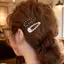 4 / 8 Chiếc - Retro Chấm Bi Tóc Barrettes Ngôi Sao Giọt Nước Mỏ Vịt Kẹp Tóc Hợp Kim Dễ Thương Cho Nữ Bé Gái Y2K Nổ Kẹp Phụ Kiện Tóc