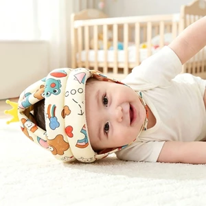 Mũ bảo hiểm trẻ em bảo vệ Yoo có lỗ thông gió lót bông mềm để bò