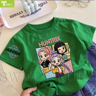 COD✅ (Hồ Chí Minh)Kids T Mall Áo phông tay ngắn In hình hoạt hình Áo Kiểu rộng và ấn tượng Trẻ em thời trang #VN653