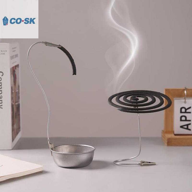 COUTR Di Động Hai Đầu Muỗi Cuộn Dây Giá Đỡ Kẹp Hương Vỡ Kẹp Đứng Muỗi Cuộn Dây Giá Thư Mục Ảnh Nhãn Kẹp Thẻ VN