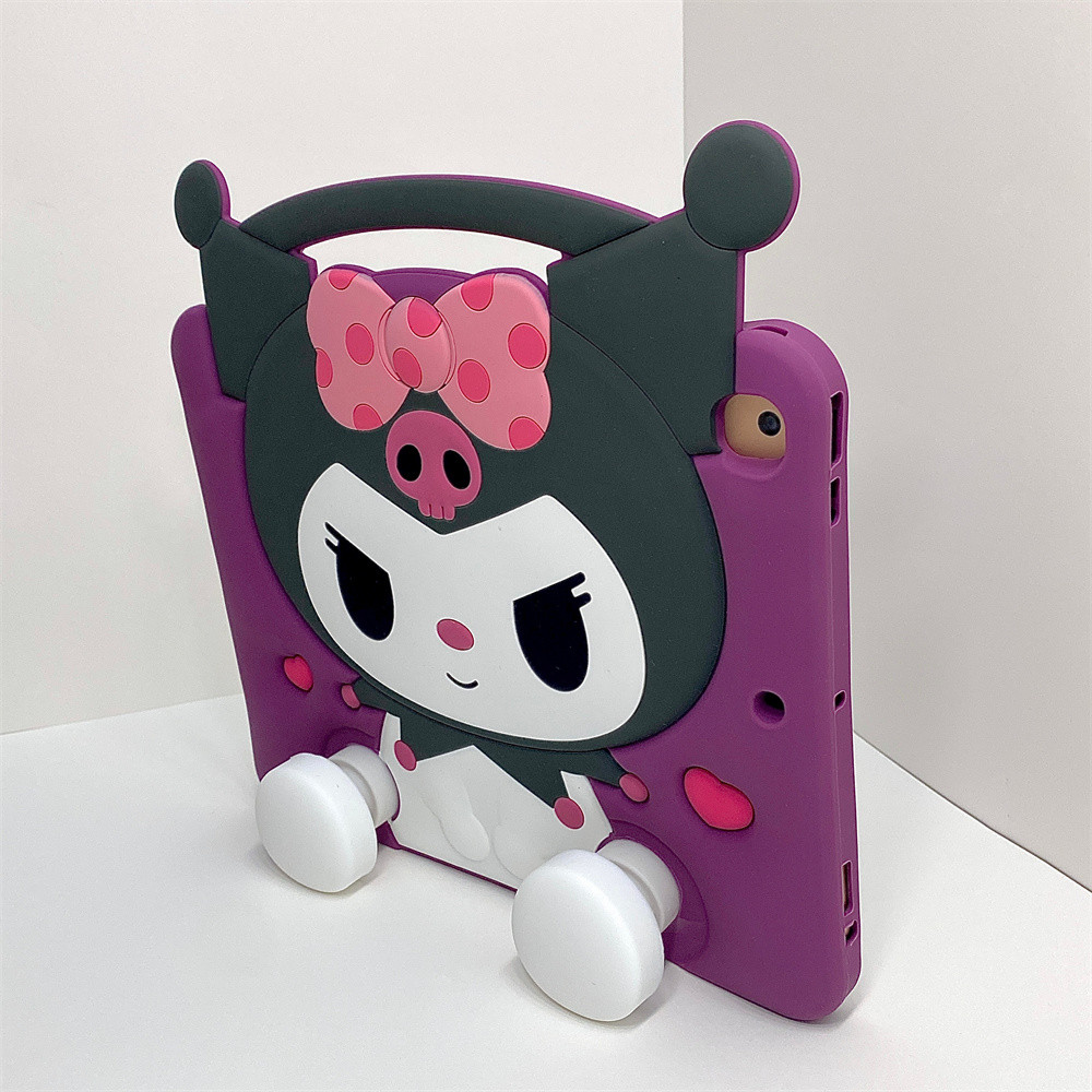 Ốp Lưng Tương Thích Cho Honor Pad 10 2025 12.1inch Vỏ Búp Bê Hoạt Hình Dễ Thương Đứng Bút Khay Máy Tính Bảng Dây Buộc Bao