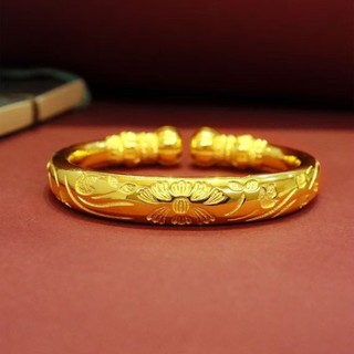 Vòng tay điều chỉnh hạt hoa mai vớiinish matte và charm đèn lồng, quà tặng trang sức thời trang