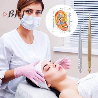 [KJ] Dụng cụ Massage phản xạ mặt Bút châm cứu có thể thu vào Dụng cụ chăm sóc tai lò xo hai đầu Dụng cụ thăm dò điểm Máy mát xa cho mặt [Mới]