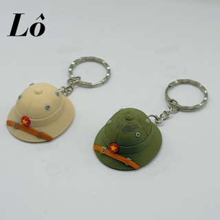 Móc khóa mũ cối Bộ Đội / Công An / Hải quân – Quà lưu niệm độc đáo, biểu tượng Việt Nam