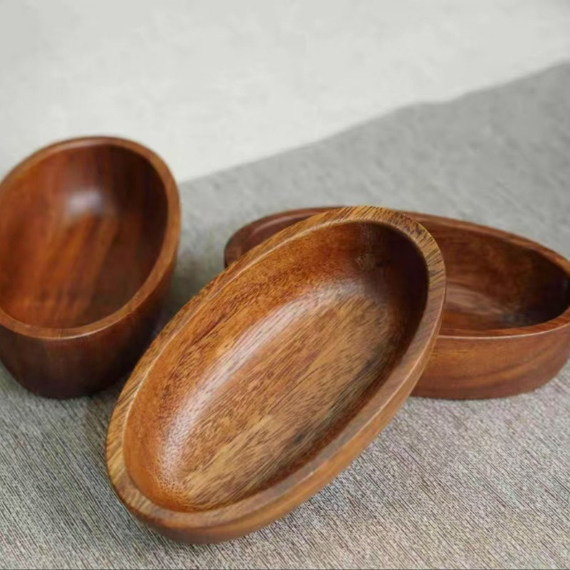 Hộp Đựng Đồ Gỗ Hình Thuyền Chất Liệu Óc Chó, Khay Đa Năng Lối Vào, Đựng Trang Sức Mỹ Phẩm Đồ Lặt Vặt