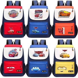 Ba lô trẻ em CARS Lightning McQueen mẫu giáo ba lô tiểu học sprunki hoạt hình in ba lô dung tích lớn