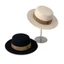 MONOSTYLE Top Hat dành cho nữ, Mũ nỉ phẳng thanh lịch trang trọng, Thời trang có thể điều chỉnh ấm áp cổ điển Fedoras Mũ phụ kiện váy