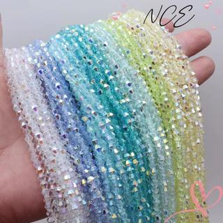 Nhiều màu sắc - 10 Chiếc Hạt Thủy Tinh Bicone Pha Lệ, 4mm, Dành Cho Đồ Trang Sức