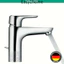 Hansgrohe Ecos Máy trộn chậu đòn bẩy đơn 14081007