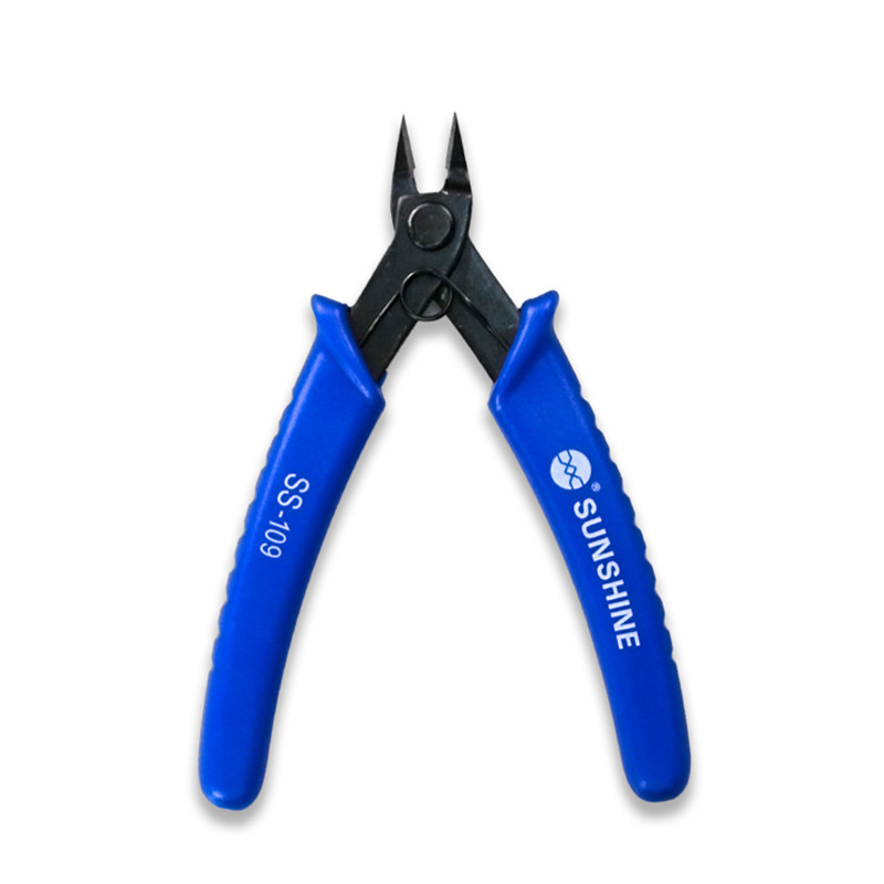 SUNSHINE SS-109 Kìm chéo Mini Dây cắt dây Tước đa năng Vũ nữ thoát y Dao Crimper Crimper Dụng cụ sửa chữa Cắt cáp