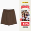 Quần short nam YODY quần đùi form relax thoải mái, trẻ trung, cạp chun dây rút MCJT25S043