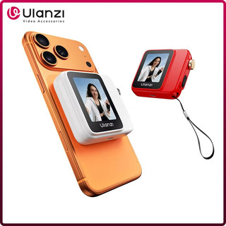 Ulanzı VM02 Màn hình Selfie Phản chiếu từ tính cho iPhone 17 16 PRO Điện thoại thông minh Android Vlog với điều khiển từ xa không dây