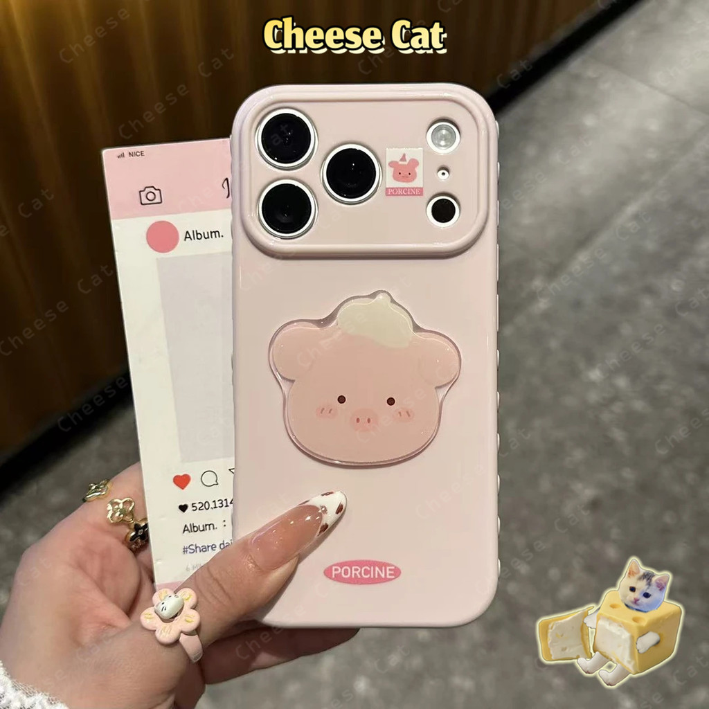 dễ thương Jellyca cho iPhone 17 Pro Max 11 12 13 14 15 16 Plus Hình trái tim ở cạnh bên của ốp điện thoại dành