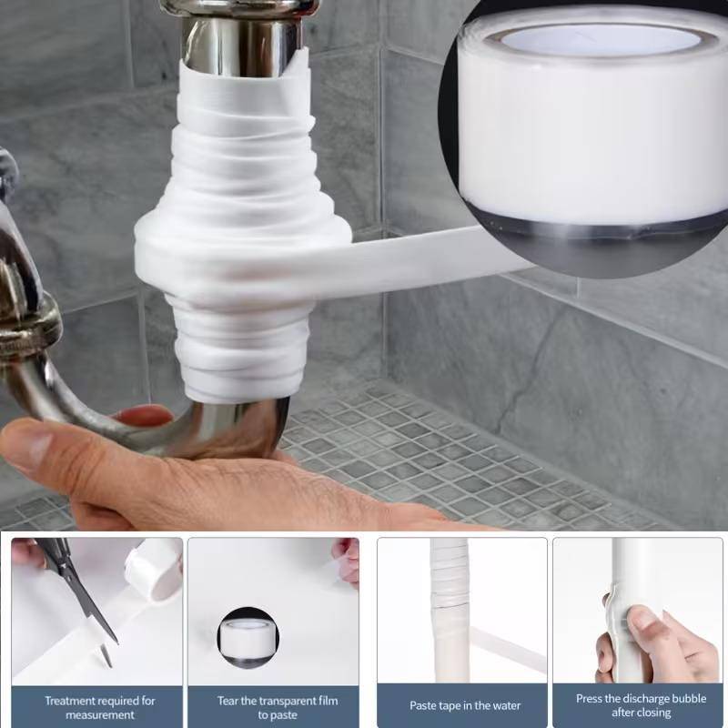 {BUDDI} Băng silicon tự nung chảy Sửa chữa rò rỉ chống nước cho ống nước Con dấu cách nhiệt khẩn cấp {buddingenergy}