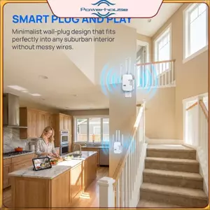 Bộ khuếch đại tín hiệu WiFi công suất cao POWER Bộ mở rộng phạm vi có dây lặp đáng tin cậy cho phòng ngủ Căn hộ tại nhà Internet văn phòng.