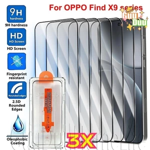 1-3 Bộ Phim Kính Cường Lực - Dành Cho OPPO Find X9 Ultra X9s Pro - Phim Bảo Vệ HD Không Bụi - Bảo Vệ Màn Hình Lắp Đặt Nhanh - Phụ Kiện Điện Thoại / Giao Hàng Miễn Phí