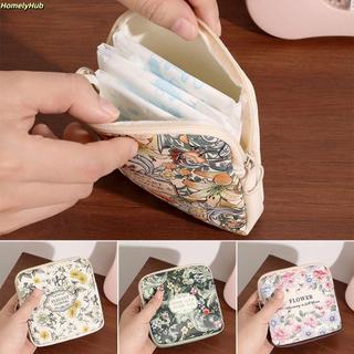 [Vận chuyển nhanh] Túi đựng mỹ phẩm HOMELYHUB, Túi đựng băng vệ sinh PVC đa năng, Ví đựng tiền xu dung tích lớn