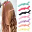 < Honeyba > 6 Kẹp Tóc Cá Sấu Nhựa, Kẹp Làm Tóc, Vuốt Tóc, Cắt Tóc Chuyên Nghiệp, Kẹp Tóc Tạo Kiểu Salon, Phụ Kiện Tóc Đẹp