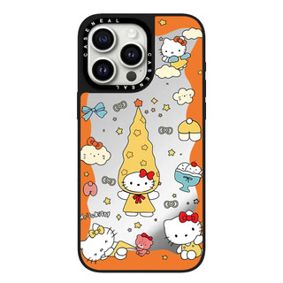 Ốp điện thoại gương chất lượng cao xung quanh Kitty thích hợp cho iPhone 17ProMax 17pro 17 air 16promax 16 15promax 15 14promax 13 13promax Ốp cứng chống rơi thời trang