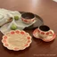Hoa Hồng Nhà Cầm Tay Old Ice Crack Glaze Gốm Salad Bát Cơm Cốc Cà Phê Apple Đĩa Sâu Món Ăn Bát Dễ Thương