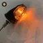 {TB & Bag} 2x Xe máy đa năng 1LED Đèn báo rẽ xe đạp màu hổ phách Đèn nhấp nháy.