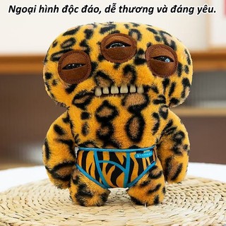 【BabyJoy】Hoạt hình Fuggler răng lớn dễ thương ngộ nghĩnh,búp bê quái vật xấu xí sáng tạo,quà sinh nhật