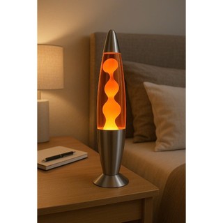 Đèn nham thạch lava loại nhỏ tiêu chuẩn châu Âu đèn sáp đèn sứa đồ dùng ngày lễ Đèn đối lưu dầu, Chuyển động