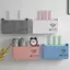 Luckyew Không Dây Wifi Router Kệ Hộp Bảo Quản Treo Tường Nhựa ABS Hộp Tổ Chức Cáp Điện Braet Hộp Tổ Chức Trang Trí Nhà TQ