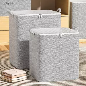 Luckyew Quilt Túi Bảo Quản Quần Áo Dung Tích Lớn Chăn Phân Loại Túi Chống Bụi Quần Áo Sắp Xếp Phân Loại Túi Hộ Gia Đình Di Chuyển Túi TQ