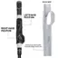 Golf Club Hand Grip Corrector Beginner Hand Grip Shaft Cover Sản phẩm đào tạo trong nhà & ngoài trời mới