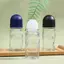Chai lăn thủy tinh trong suốt 50ml Cuộn cực lớn trên chai dầu nước hoa nách Gel chống mồ hôi Thử nghiệm mẫu mới