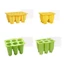 DAYBREAK Kem Popsicle Mold, Gỗ Dính DIY Hộp Đá Tự Làm, Dễ Dàng Phát Hành Thiết Kế Sáng Tạo Có Thể Tái Sử Dụng Khuôn Popsicle Cube Khay Mùa Hè