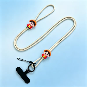 ONE PIECE Luffy Dây buộc điện thoại rảnh tay / Dây điện thoại có thể tháo rời / Cổ điện thoại quyến rũ có thể điều chỉnh chống mất