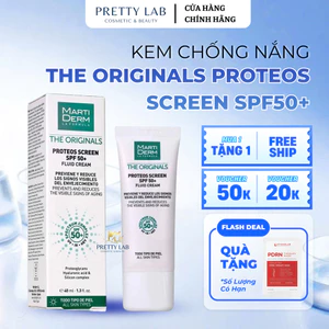 Kem Chống Nắng MartiDerm The Originals Proteos Screen SPF50+ 40ml Cho Da Dầu, Da Mụn, Da Nhạy Cảm