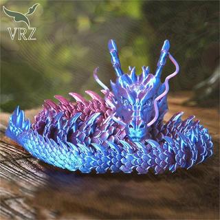 VRZ 3D In Hình Rồng Trung Quốc Toàn Thân Khớp Di Chuyển Được Nội Thất Nhà Trang Trí Trang Trí Đáng Thu Thập Đồ Chơi Sáng Tạo HOT