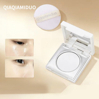 QIAQIAMIDUO Kem trang điểm dạng bột lỏng Kiểm soát dầu Kem che khuyết điểm làm sáng lâu trôi
